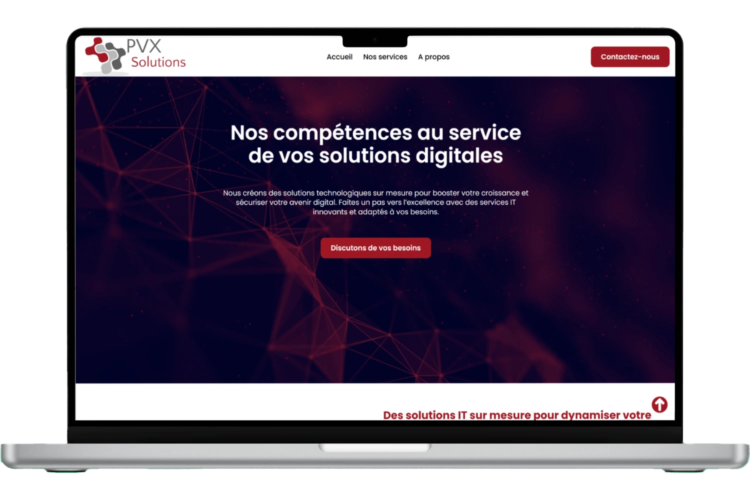 Site web PVX Solutions